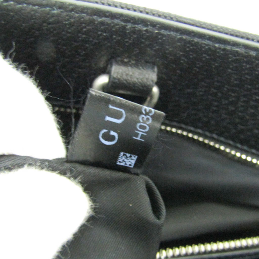 GUCCI Authentic Black Leather Shoulder Bag - Picture 13 of 13